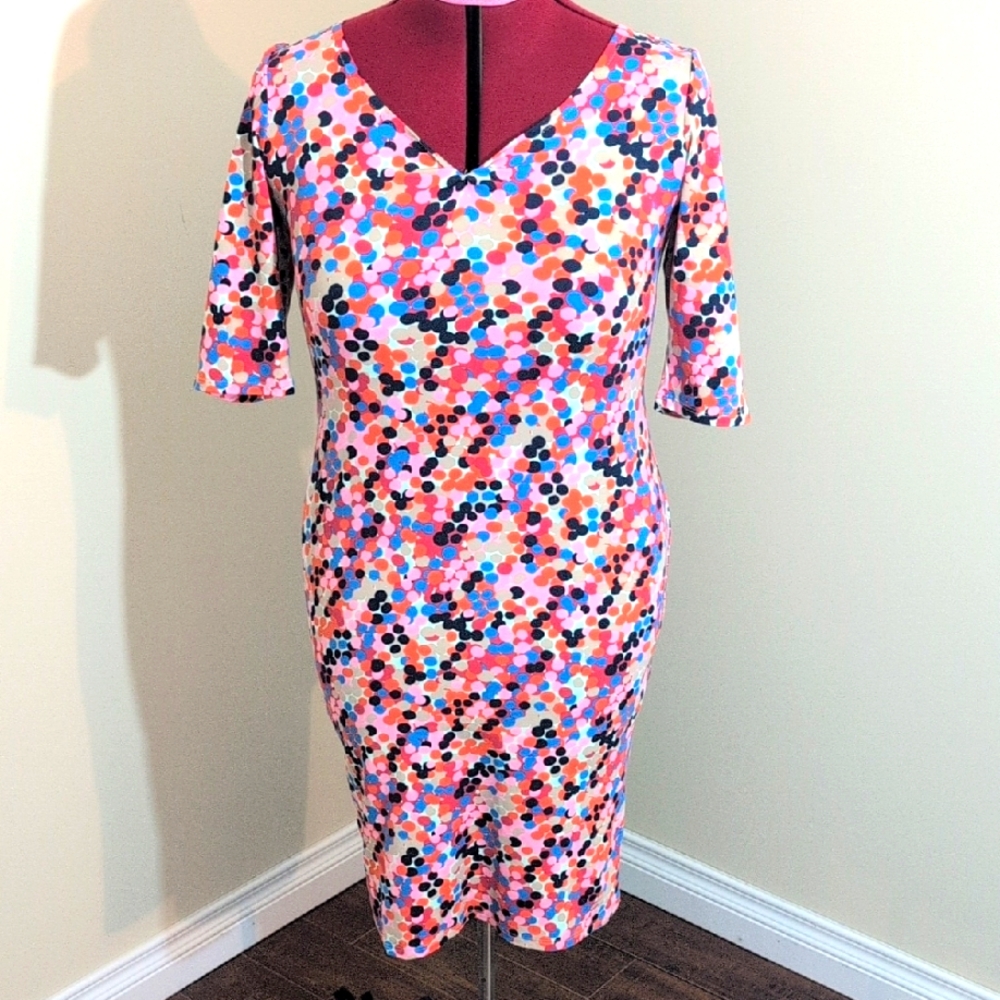 Nadya Toto| Multicolor Polka Dot Women's Dress